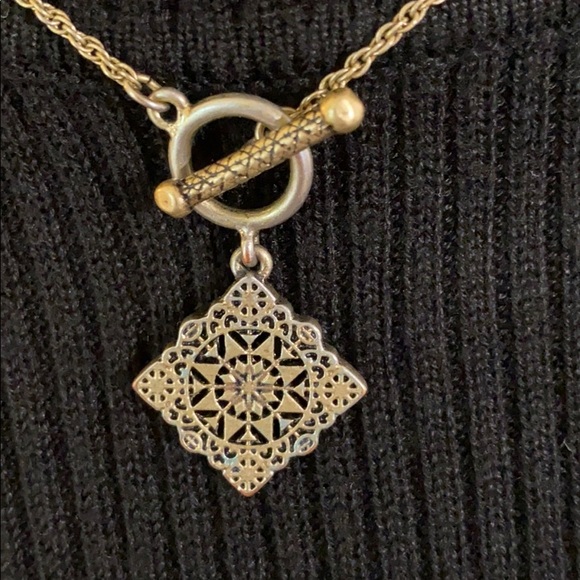 Lia Sophia gold-tone pendant necklace - Picture 2 of 7